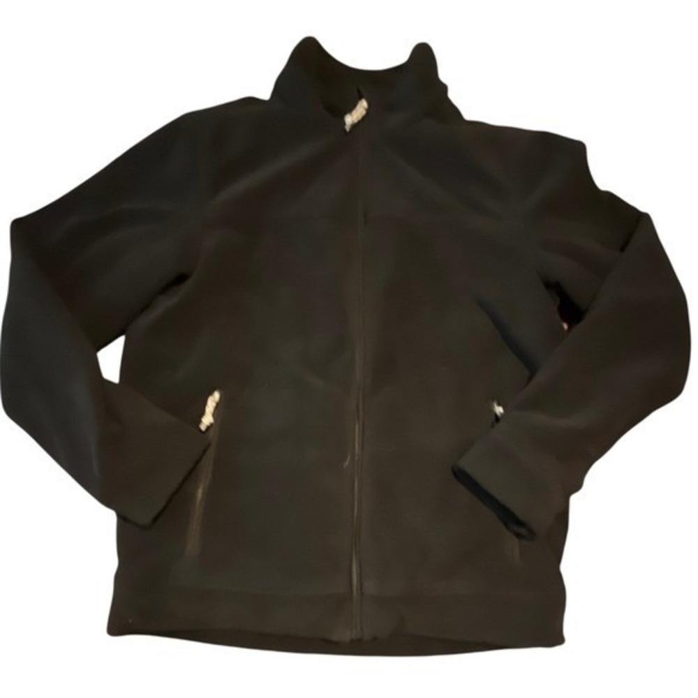 Killtec Jacket Mens XL Black Fleece Full Zip Designed In Germany Outdoor Coat